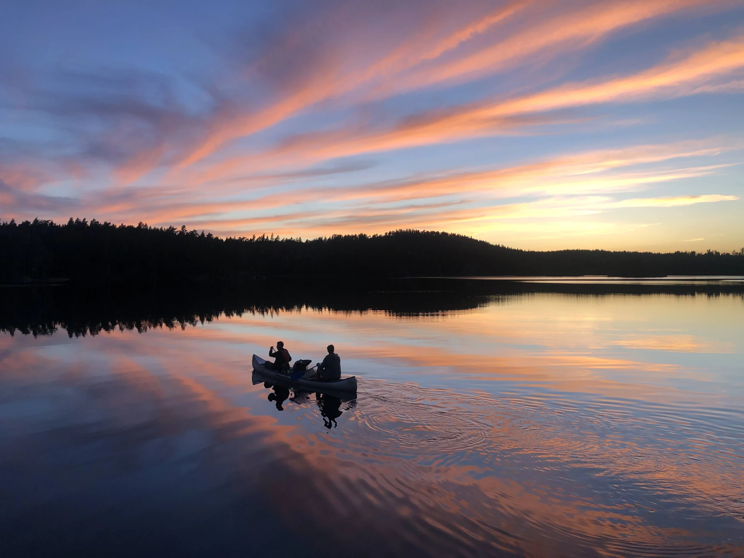 Sweden canoe trip